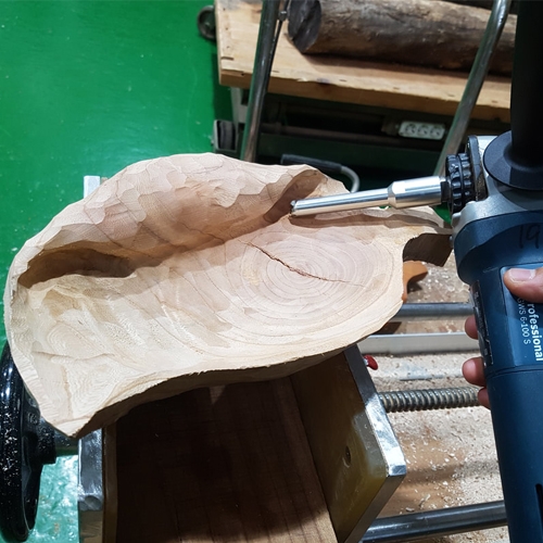 Manpa mini snijschacht 12 mm + M14 naar M10 adapter