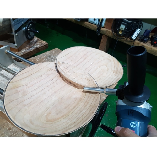 Manpa mini snijschacht 12 mm + M14 naar M10 adapter