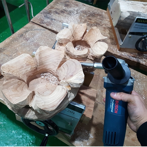 Manpa mini snijschacht 12 mm + M14 naar M10 adapter