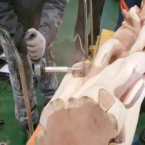 Manpa schuurhulpstuk 150 mm geschroefd