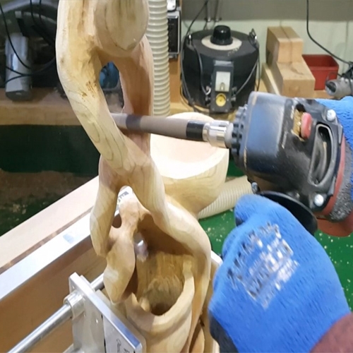 Manpa schuurhulpstuk 150 mm geklemd 