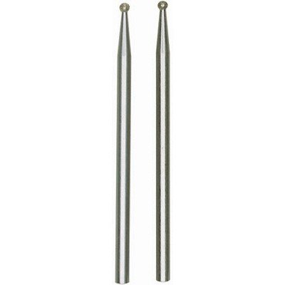 Proxxon diamantslijpstiften kogel 1,0 mm, 2 stuks