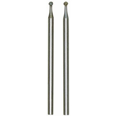 Proxxon diamantslijpstiften kogel 1,8 mm, 2 stuks