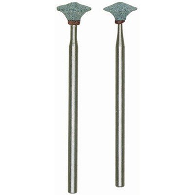 Proxxon silicium-carbide slijpstiften lensvorm, 2 stuks