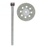 Proxxon diamant doorslijpschijf met koelgaten 20 mm