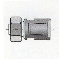 Spantang 12 mm voor elu mof31 m12 x 1 