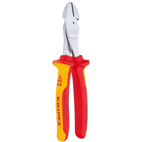 Knipex kracht-zijsnijtang 180 mm