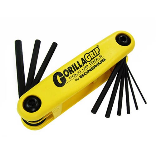 GorillaGrip inbusset 5/64 - 1/4″