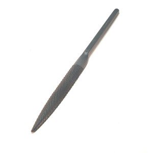Corradi naaldvijl halfrond/tweezijdig fijn 140 mm