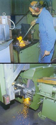 Pfeil D 3-8 rechte guts, licht gebogen snede 8 mm