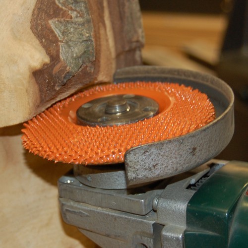 Saburrtooth schijfrasp Ø 100 mm vlak oranje/extra grof