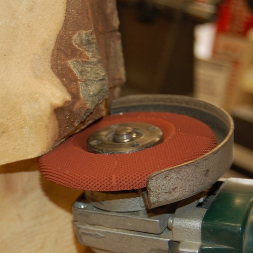 Saburrtooth schijfrasp Ø 100 mm vlak rood/middel