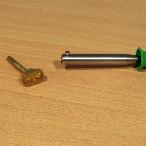 Compleet elektrisch brandstempel max. Ø 38 mm 100 Watt