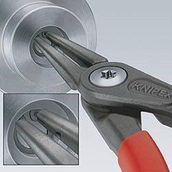 Knipex borgveertang gebogen 19-60 mm voor binnenringen