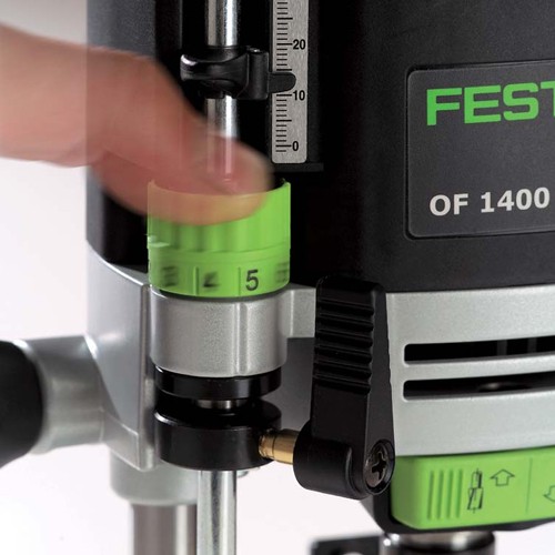 Festool OF 1400 EBQ-plus bovenfreesmachine in systainer