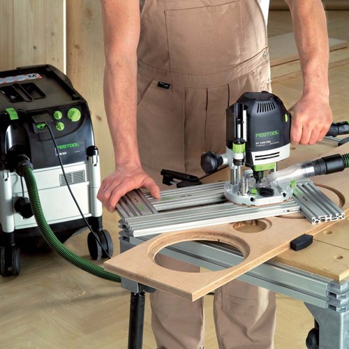 Festool OF 1400 EBQ-plus bovenfreesmachine in systainer